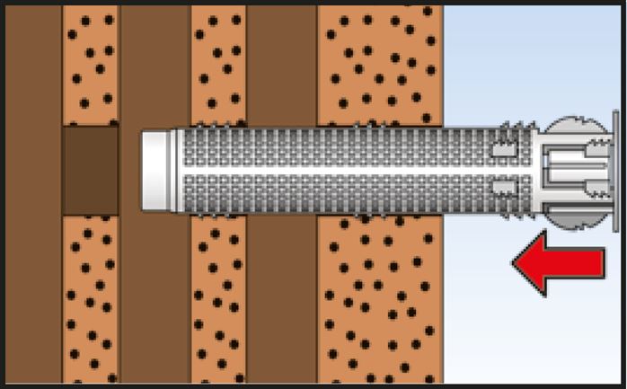 FISCHER Ankerhülse 16x130 (M 8 - M 10), 20er Pack