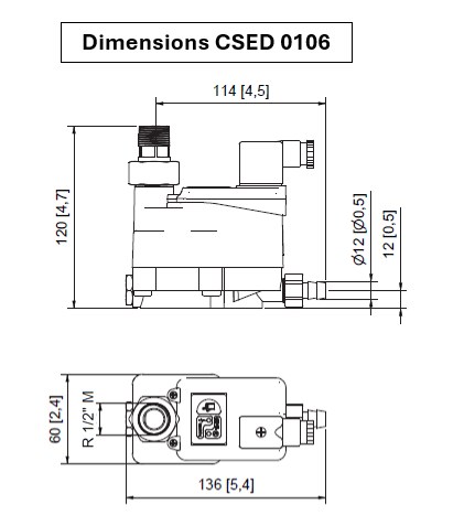 Kondensatableiter CSED 0106 bis 3 m³/min Kompressorleistung