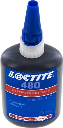 LOCTITE Sekundenkleber, 100 g, für Metalle und Kunststoffe, schlagzäh