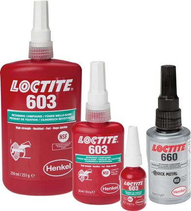 Anaerobe Fügeverbindung, LOCTITE, 10 ml, hochfest, 603/10