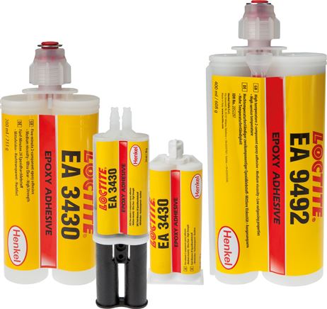LOCTITE 2 K Epoxid-Klebstoff, 50 ml Doppelkartusche (1:1, A-System), 3430/50