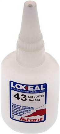 LOXEAL Sekundenkleber, 50 g, Universal - Standard