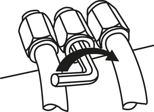 Hochdruck-Steckverschraubung R 1/8"-4mm