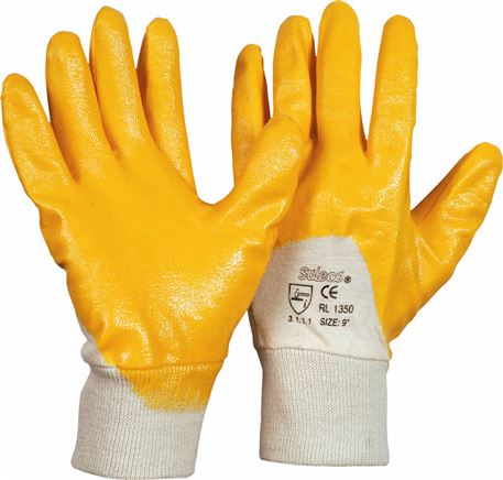 Strickhandschuh, flexible Nitrilteilbeschichtung (ölbeständig), griffsicher Größe  XXL/11