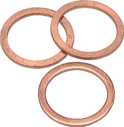 Dichtring aus Kupfer (14,2x17,9x1,5 mm)